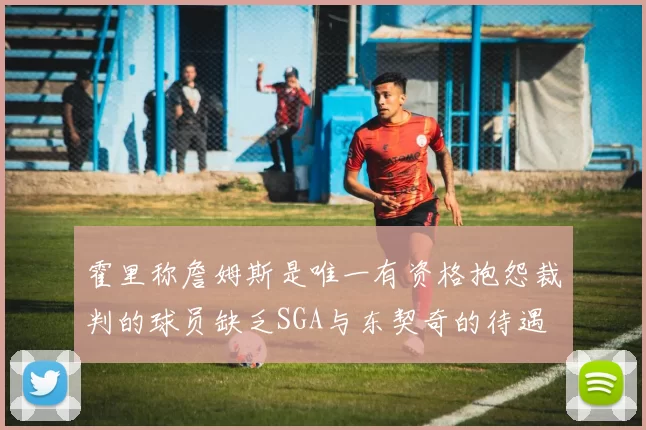 霍里称詹姆斯是唯一有资格抱怨裁判的球员缺乏SGA与东契奇的待遇