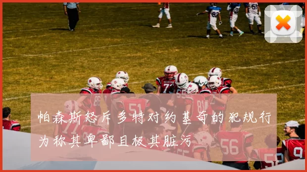 帕森斯怒斥多特对约基奇的犯规行为称其卑鄙且极其脏污